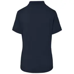 Ladies Okiyo Shizen Eco Golf Shirt Navy Back